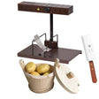 Appareil à Raclette Alpage et couteau à raclette et patatière inclus - Bron Coucke