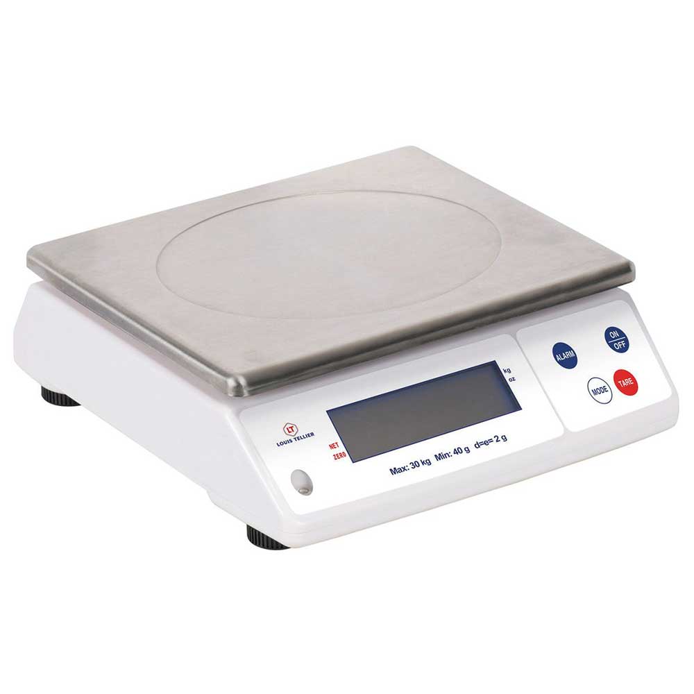 Balance électronique professionnelle 30 kg - LOUIS TELLIER