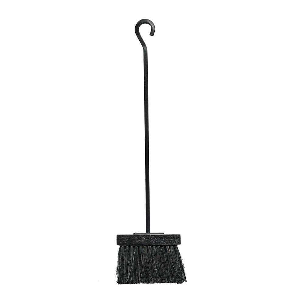 Balai à cendre acier noir cheminée ou poêle TRIBU - DIXNEUF
