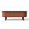 Meuble banc coffre LEON - ALUVY terracotta