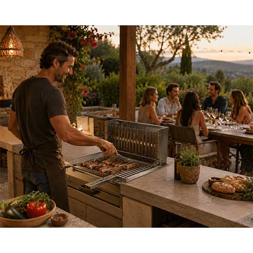 Barbecue Inox Encastrable - PLANCHA TONIO en promo