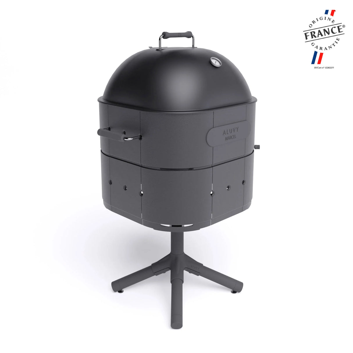 barbecue marcel anthracite basalte aluvy