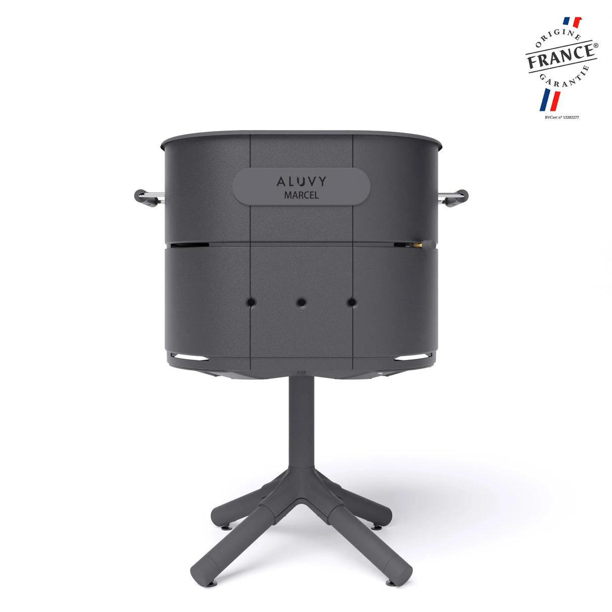 barbecue marcel anthracite basalte aluvy