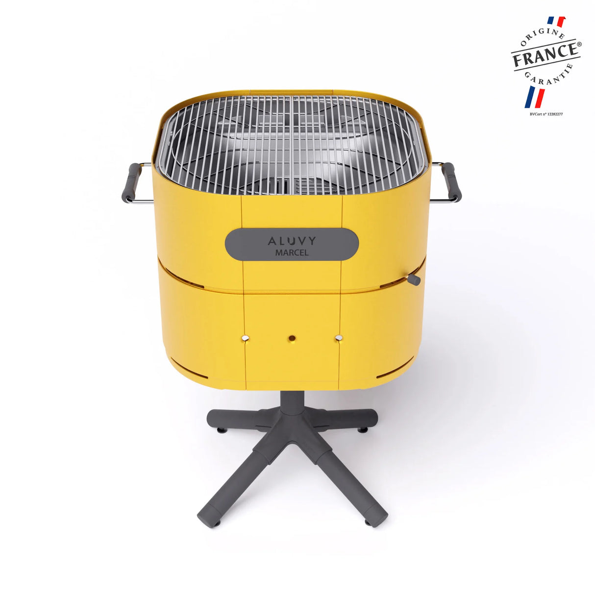 Barbecue au charbon MARCEL  coloris sunflower - ALUVY