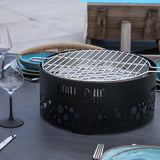 P'tit Grill Barbecue de Table Acier noir compact - GRILL CHIC