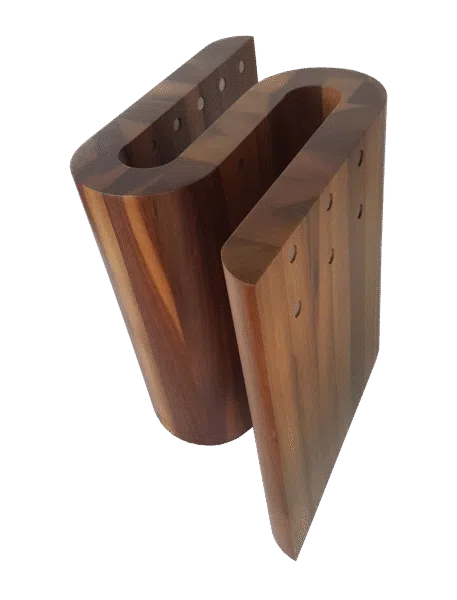 Bloc Aimanté 10 couteaux en bois