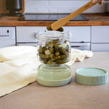 Bocal à cornichon PEBBLY facile à utiliser