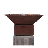 Bol à feu mini Cévenol Carré - Acier CORTEN - GRILL CHIC modèle m