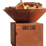 Bol à feu mini Cévenol ROND - Acier CORTEN - GRILL CHIC modèle taille L