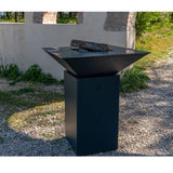 Brasero CEVENOL 74x74x90cm ALU - GRILL CHIC dans la nature