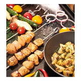 Lot de 10 brochettes inox - DE BUYER en promotion