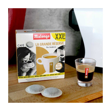 Dosettes de café Grande Réserve XXL - Machine EOH - MALONGO