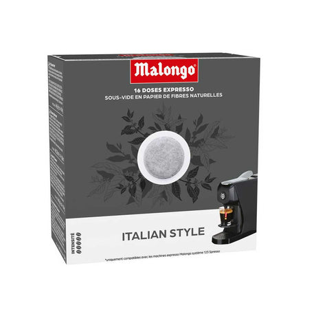 Dosettes de café Italian Style - Machine EOH - MALONGO