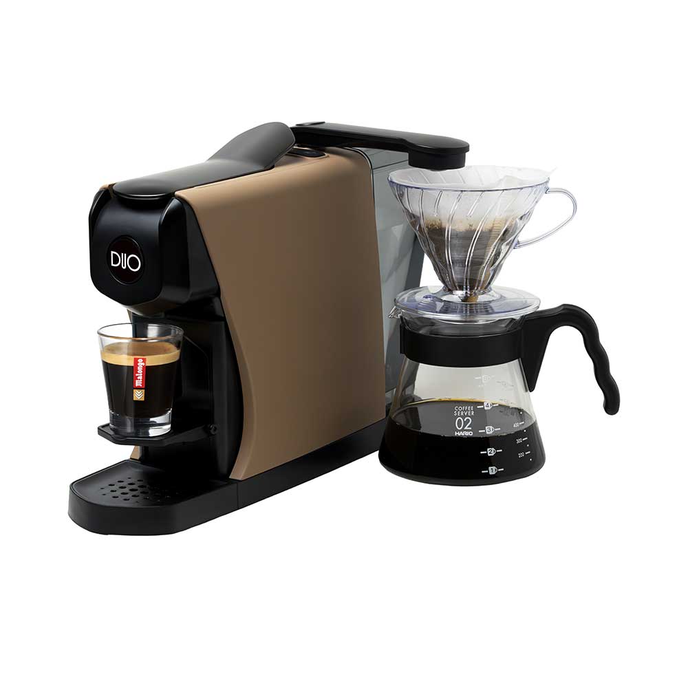 Machine à café DUO Cappuccino mat - MALONGO