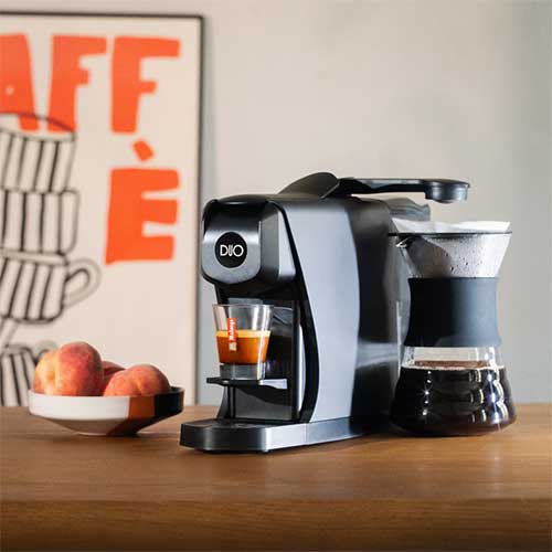 Machine à café DUO Noir mat - MALONGO super promotion