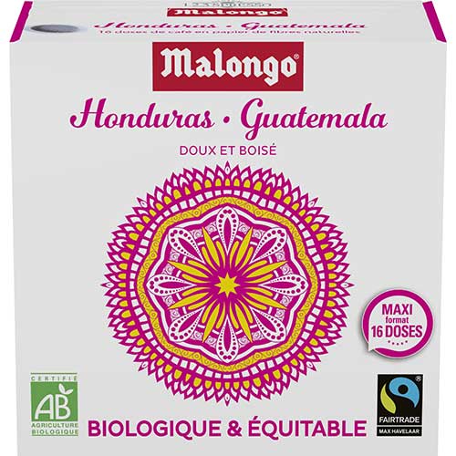 Capsules de café Honduras/Guatemala - Machine EOH - MALONGO