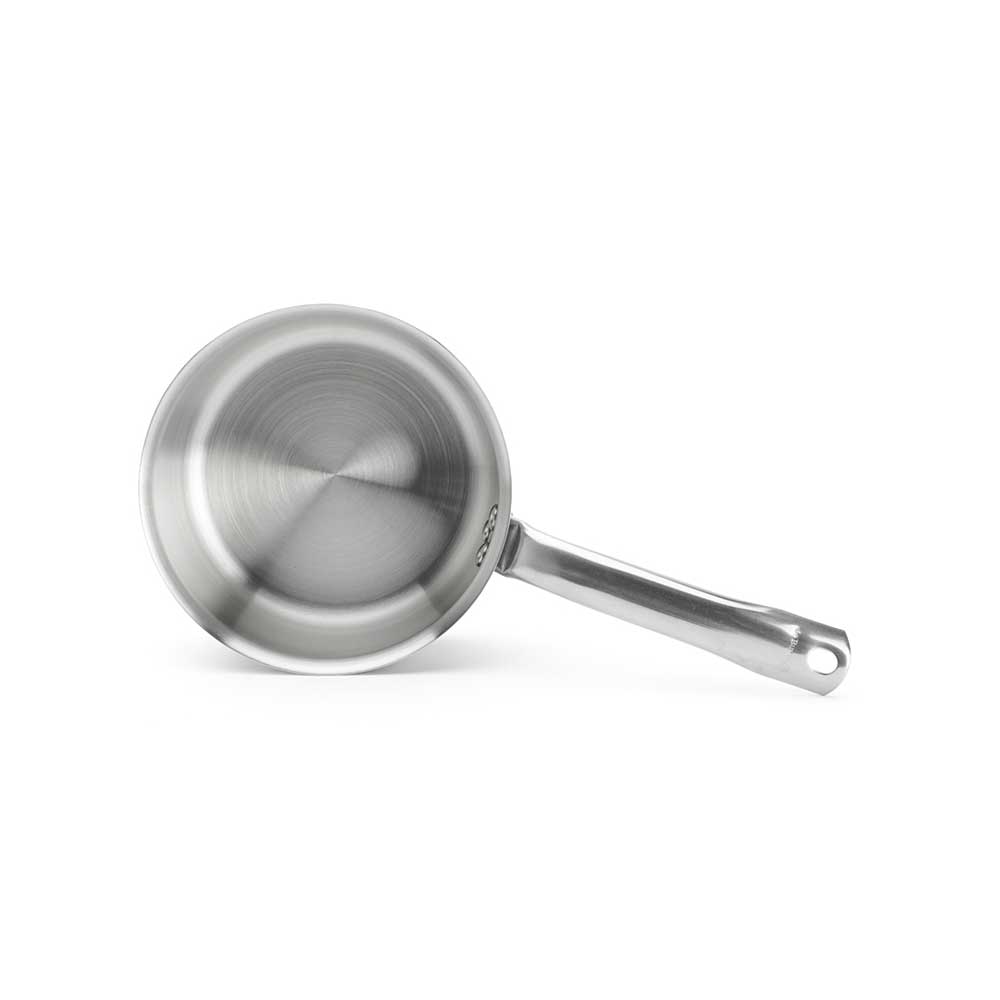Casserole inox ALCHIMY 18 cm - DE BUYER vue de l'intérieur