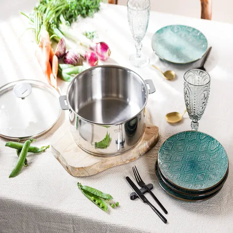 Casserole inox Casteline poignée amovible - CRISTEL service à table