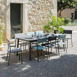 Chaise de jardin Oron avec accoudoir toile Batyline DUO - LAFUMA extérieur fauteuil