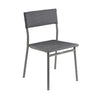 Chaise de jardin Oron toile Batyline DUO - LAFUMA gris obsidian