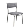 Chaise de jardin Oron toile BeComfort - LAFUMA silver gris argent