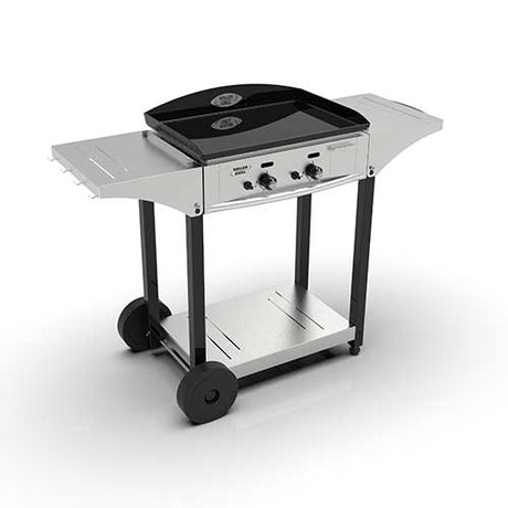 Chariot pour plancha 600 avec la plancha - ROLLER GRILL