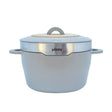 Cocotte céramique multifonction Pebbly 24 cm Greige