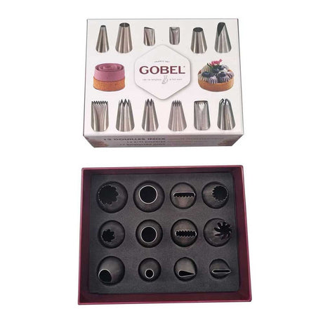 Coffret 12 douilles inox qualité professionnelle - GOBEL