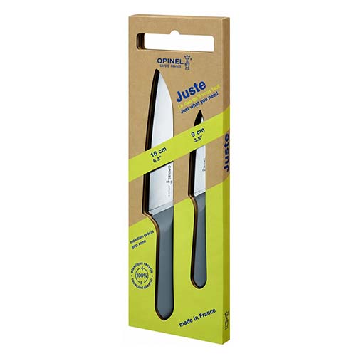 Coffret de 2 couteaux de cuisine JUSTE - OPINEL pavot