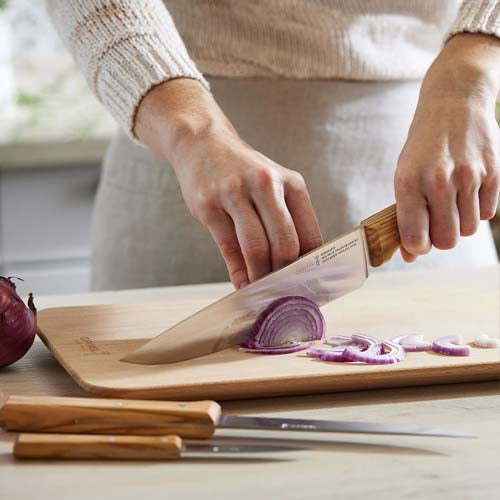 Coffret Trio Parallèle Olivier - OPINEL découpe parfaite couteau de chef couteau d'office