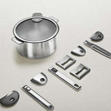 Collection Strate - Batterie de cuisine CRISTEL inox