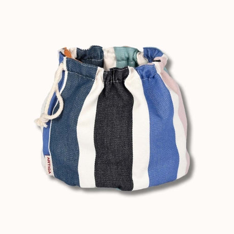 Corbeille à pain - GARLIN Bleu BIC - ARTIGA réversible refermable