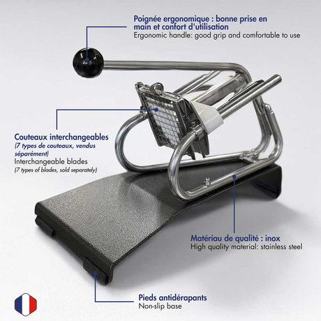 Coupe-Frites Professionnel socle epoxy - Louis Tellier très utile