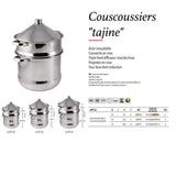 Couscoussier Tajine inox - BAUMALU en promo