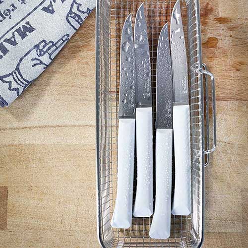 Coffret de 4 couteaux de table Bon Appétit + Nuage – OPINEL au lave-vaisselle