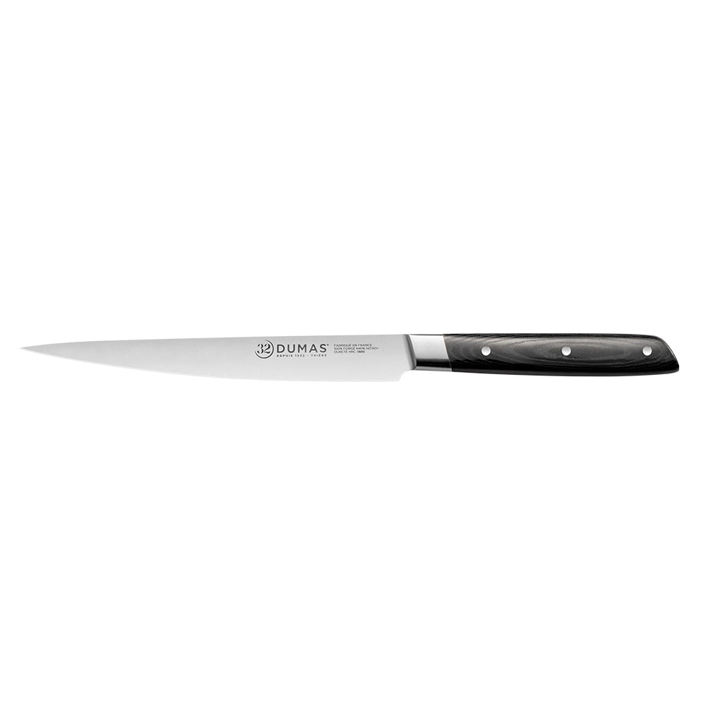 Couteau Filet de Sole Signature 18 cm 32 DUMAS avec manche en Micarta