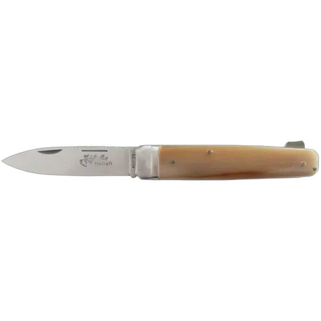 Couteau pliant Hallali Pointe de corne blonde 1 pièce - DOURIS CHASTEL