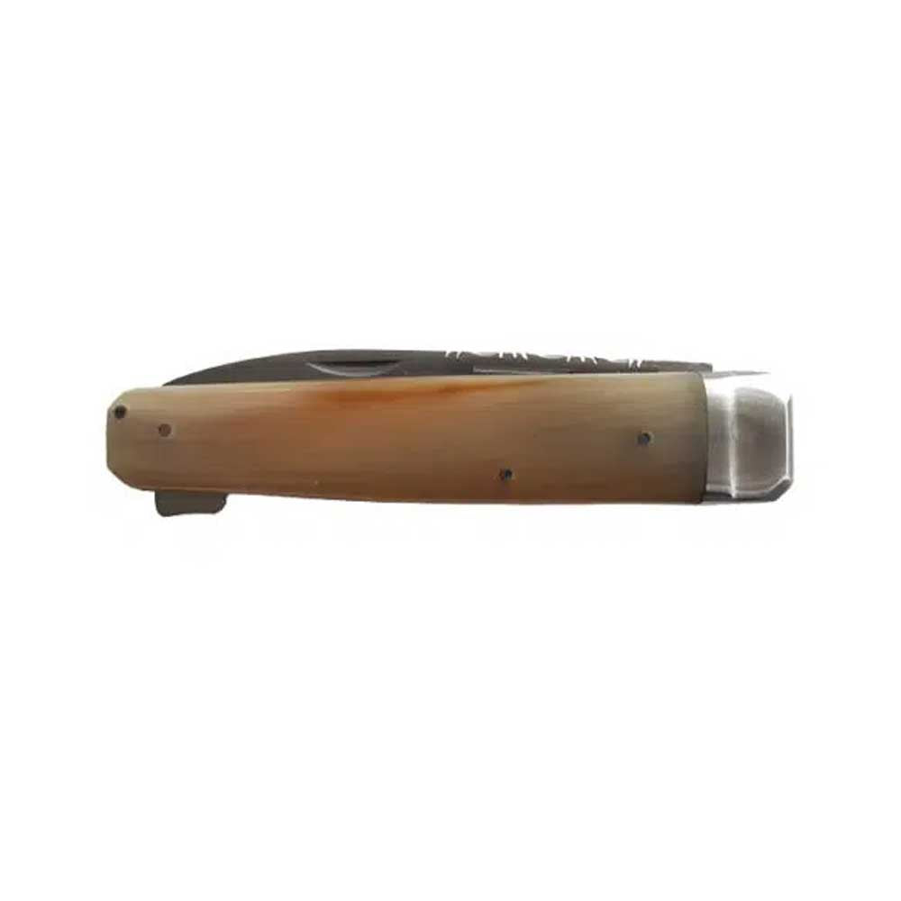 Couteau pliant Hallali Pointe de corne blonde 1 pièce - DOURIS CHASTEL pliant
