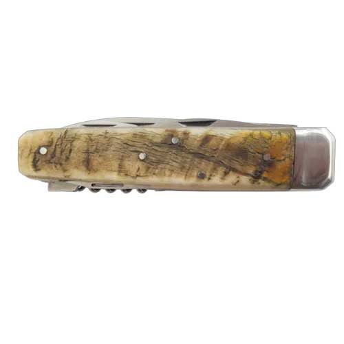 Couteau pliant Hallali Corne de bélier 6 pièces - DOURIS CHASTEL chasseur