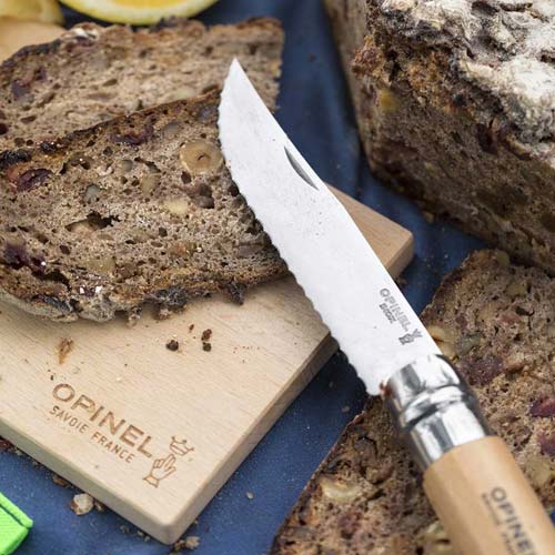 Couteau Pliant Cranté n°12 - OPINEL bivouac nature