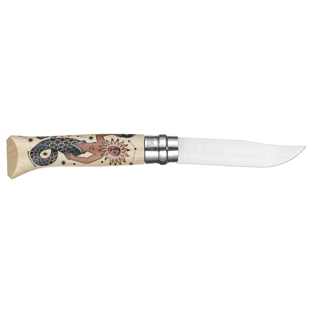 Couteau pliant n°8 Edition Cosmos DALKHAFINE - OPINEL dessin unique