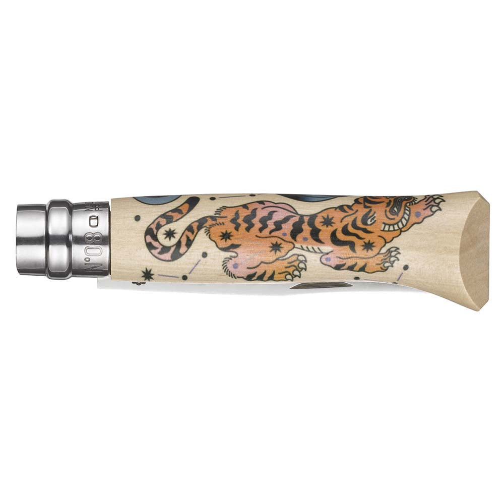 Couteau pliant n°8 Edition Cosmos DALKHAFINE - OPINEL coloré