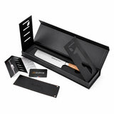 Couteau Nakiri Signature 16 cm 32 DUMAS présenté dans son coffret avec protège-lame et carte d’authenticité