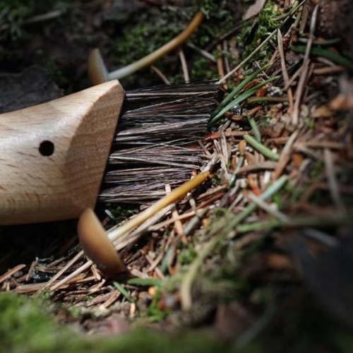 Plumier couteau n°8 Champignon avec étui - OPINEL couteau de poche brosse