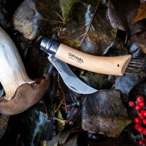 Plumier couteau n°8 Champignon avec étui - OPINEL couteau pliant