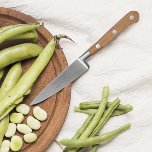 Couteau d'Office 10 cm Tradi'Chef - GOYON-CHAZEAU manche en chêne