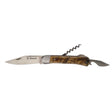 Couteau pliant Le Pionnier Chasse Corne de bélier 3 pièces - DOURIS CHASTEL