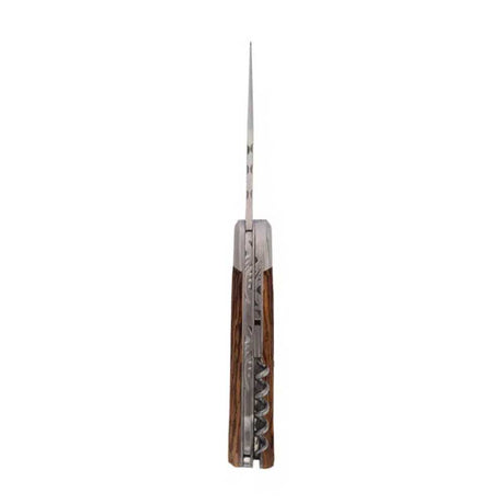 Couteau pliant Le Pionnier Chasse Bois Bocote 3 pièces - DOURIS CHASTEL spécial chasseur
