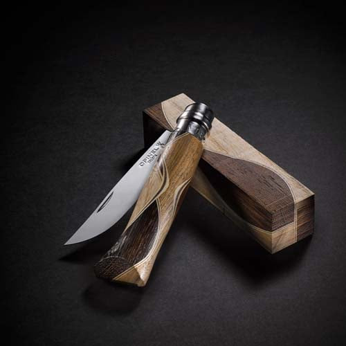 Couteau pliant n°8 Chaperon - OPINEL manche en bois lame de qualité
