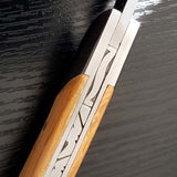 Couteau pliant Styl'Ver avec tire-bouchon et Etui en cuir OFFERT - GOYON-CHAZEAU 